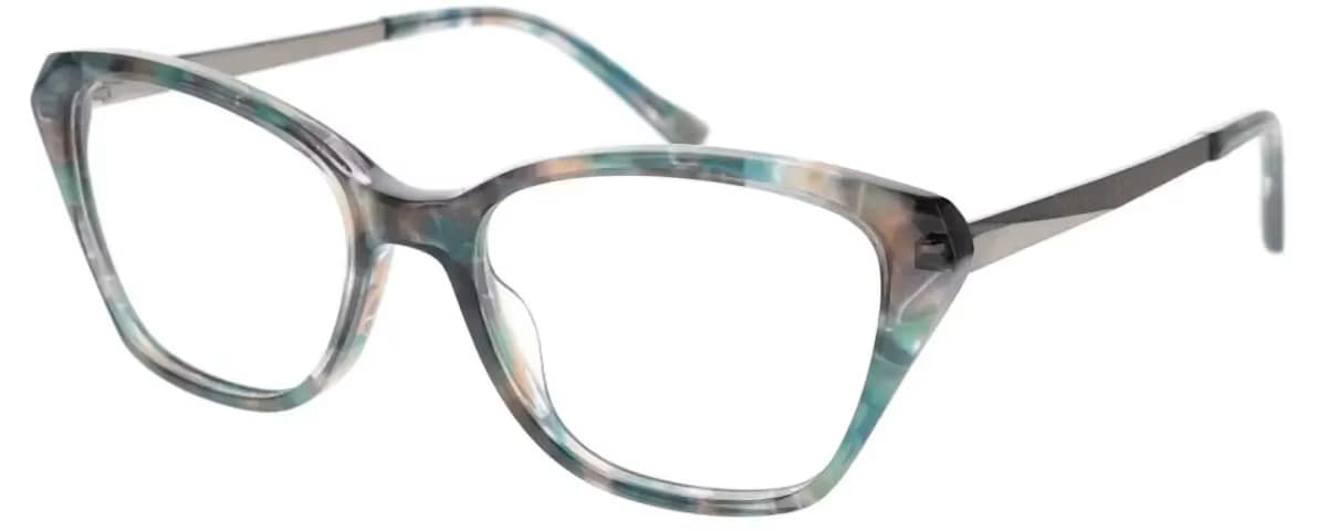 Adira Katherine Eyeglasses Teal Multi 50mm Women
