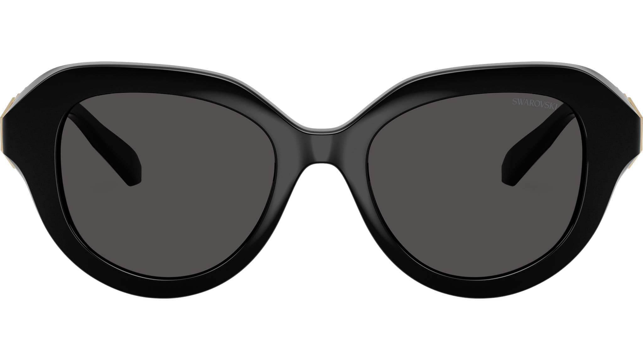 Swarovski SK6037 100187 Sunglasses Black 50mm Women 2