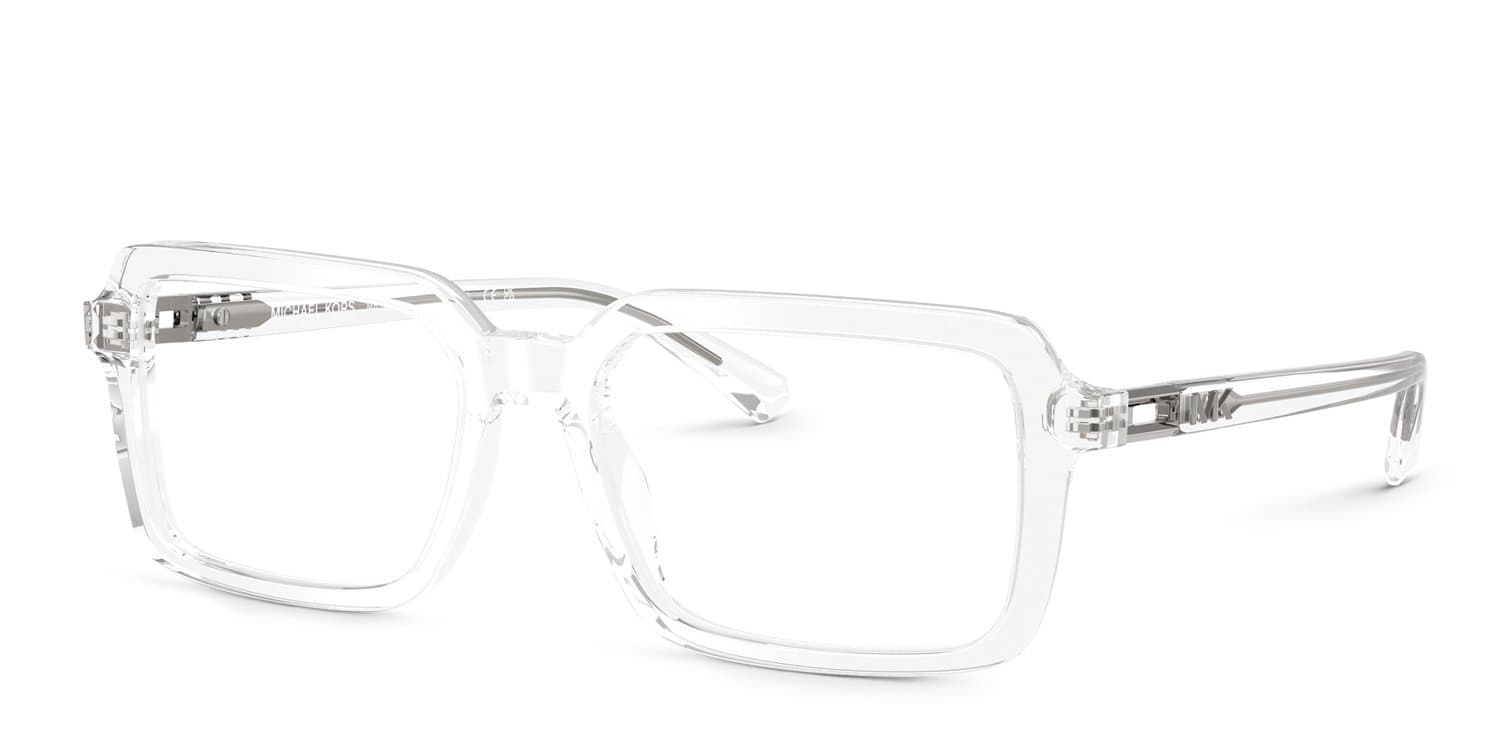Michael Kors 0MK4130 3015 Eyeglasses Clear 55mm Women