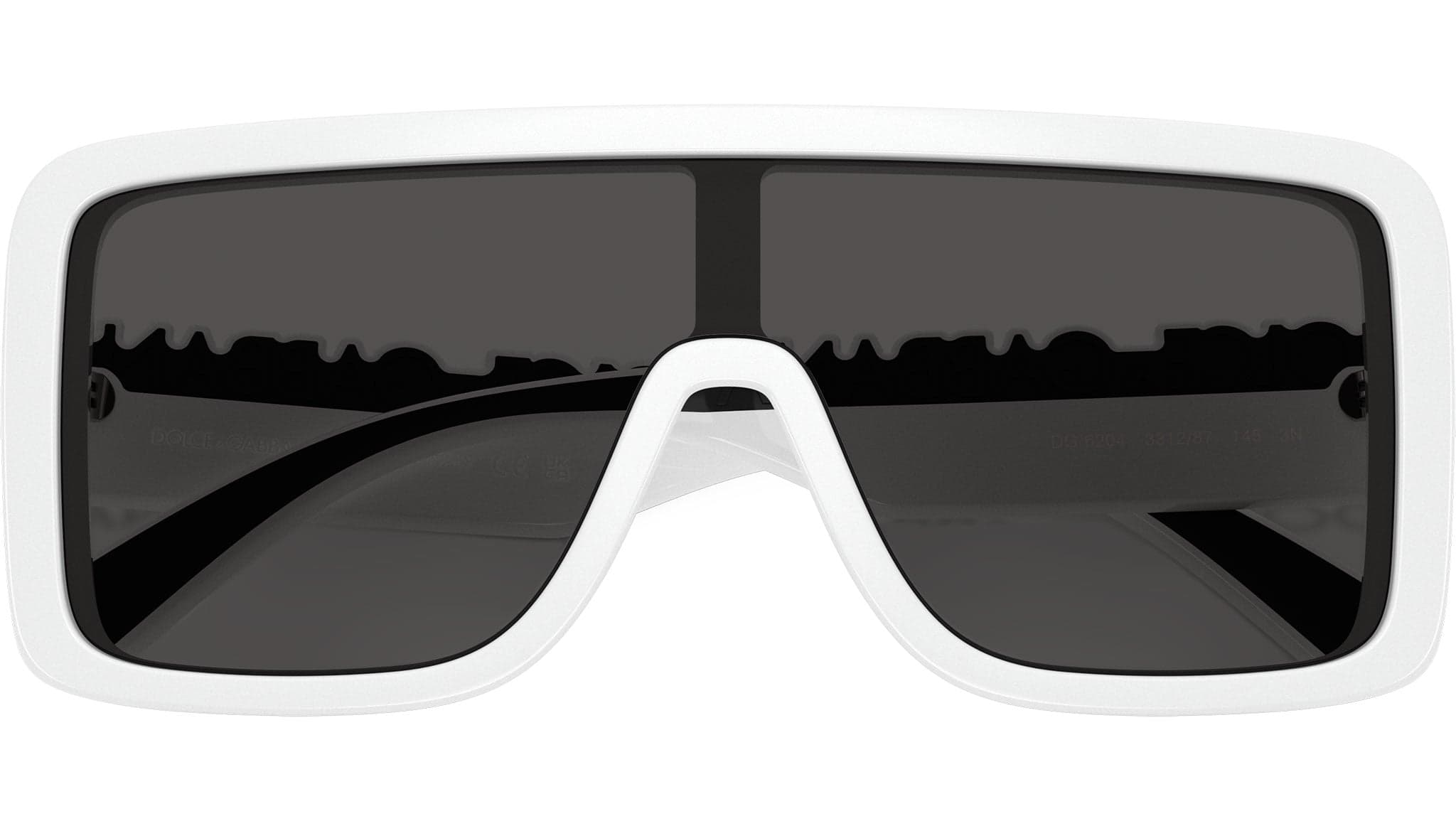 Dolce & Gabbana 0DG6204 33128734 Sunglasses White 34mm Unisex 5