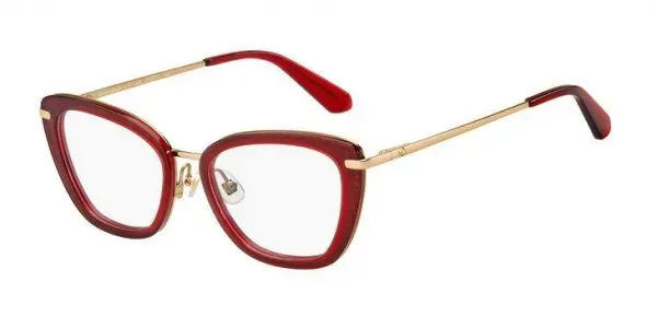 Kate Spade Madeira/G 0C9A Eyeglasses Red Gold 51mm Women