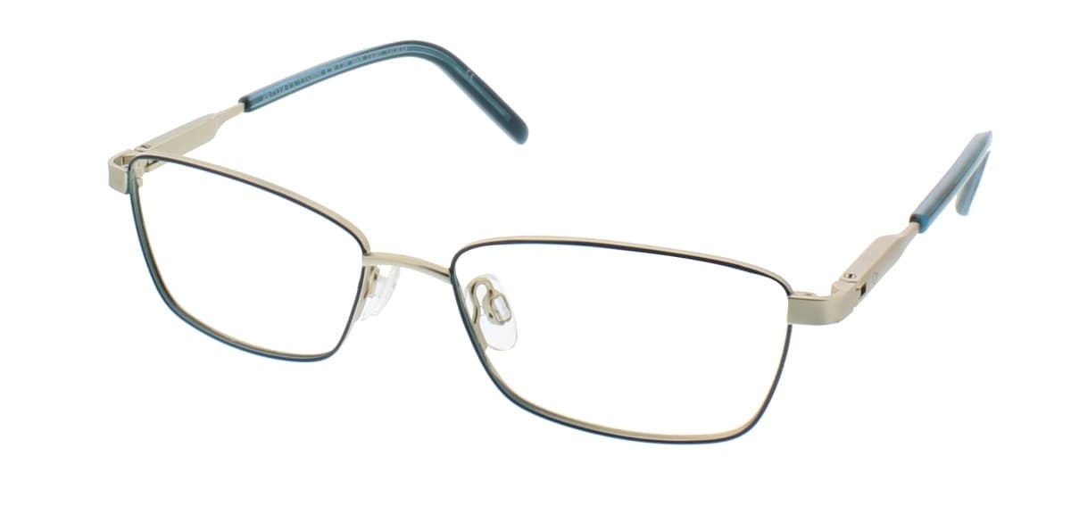 OP-Ocean Pacific OP 869 Eyeglasses Teal Silver 48mm Kids