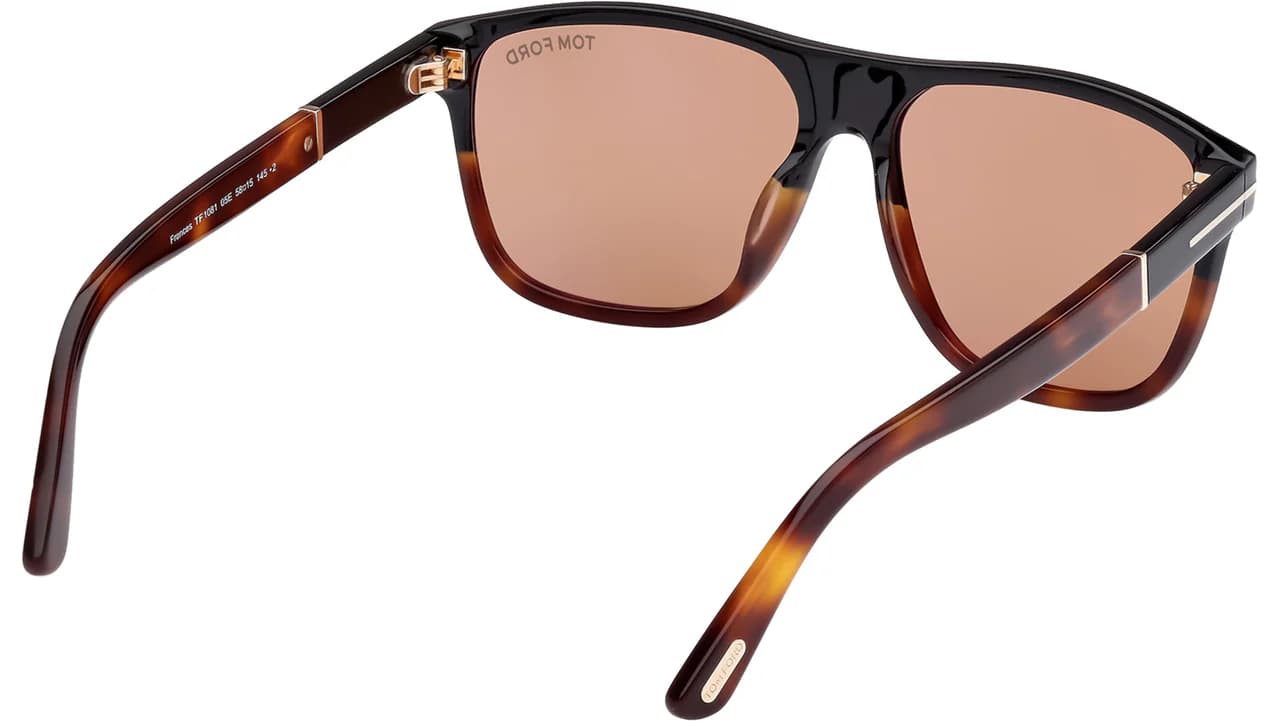 Tom Ford FT1081 05E Sunglasses Black 58mm Men 5