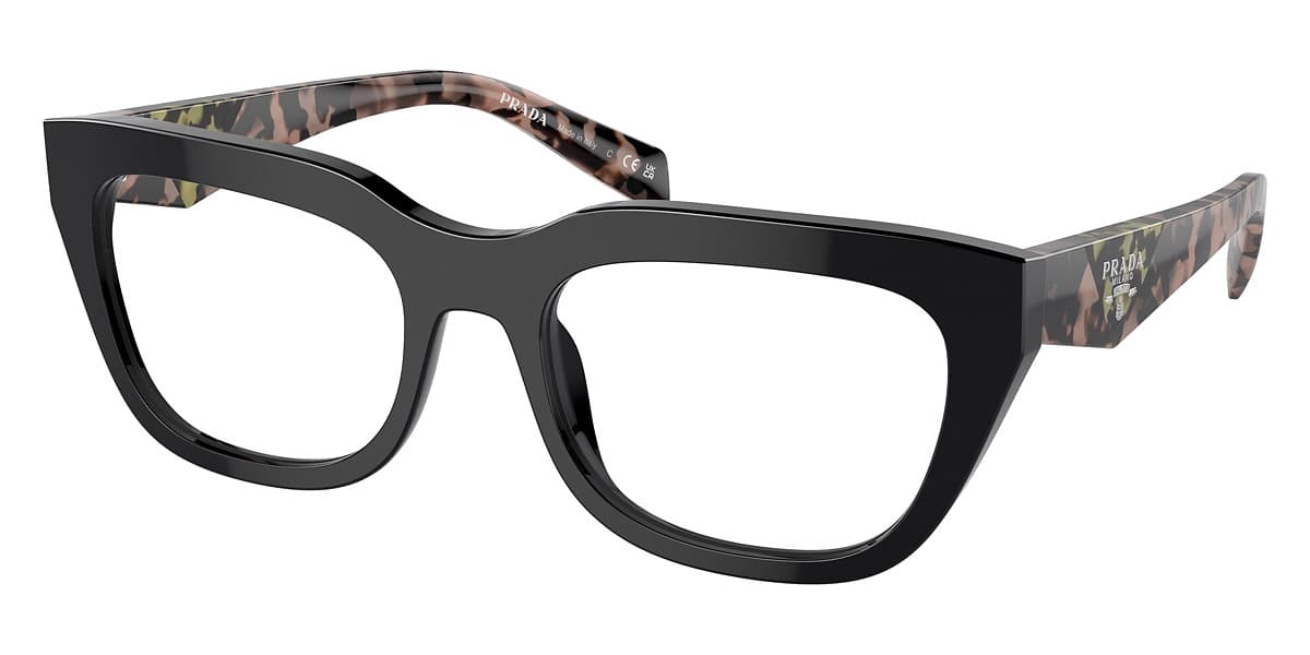 Prada VPRA06 13P1O1 Eyeglasses Black Tortoise 54mm Women 4