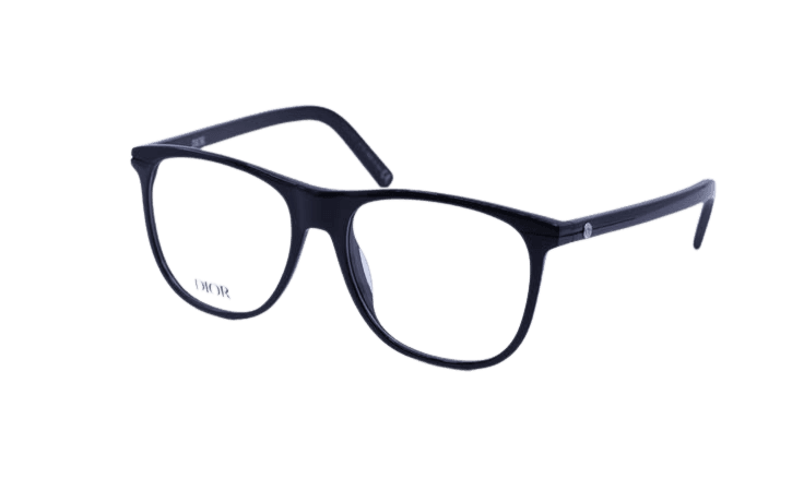 Dior DiorEssentialO S3I 1000 Eyeglasses Black 55mm Men