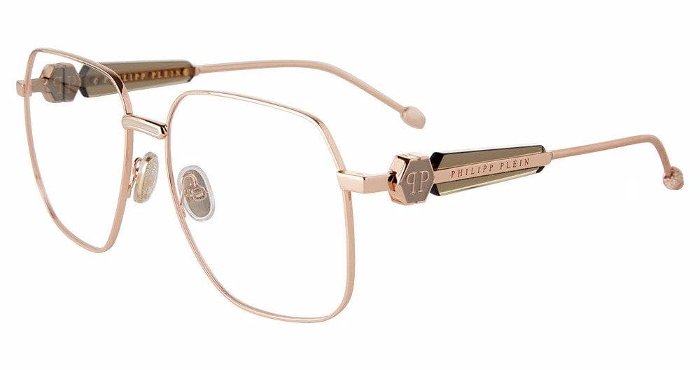 Philipp Plein VPP126S 02AM Eyeglasses Copper Gold 57mm Women