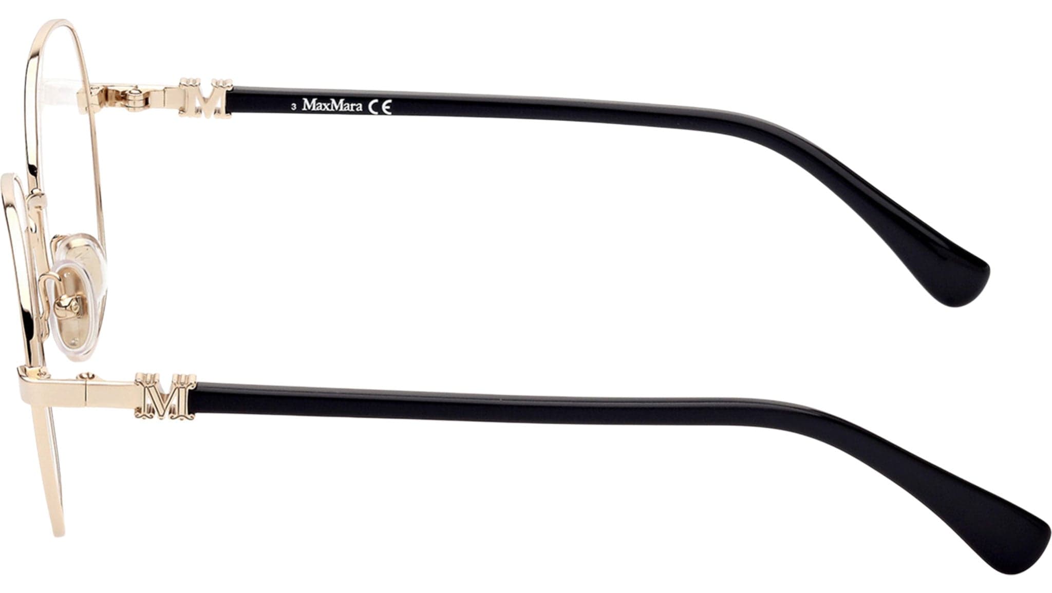 Max Mara MM5034 032 Eyeglasses Pale Gold 54mm 3