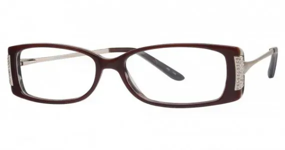 Sophia Loren SL1537 077 Eyeglasses Burgundy 54mm Women