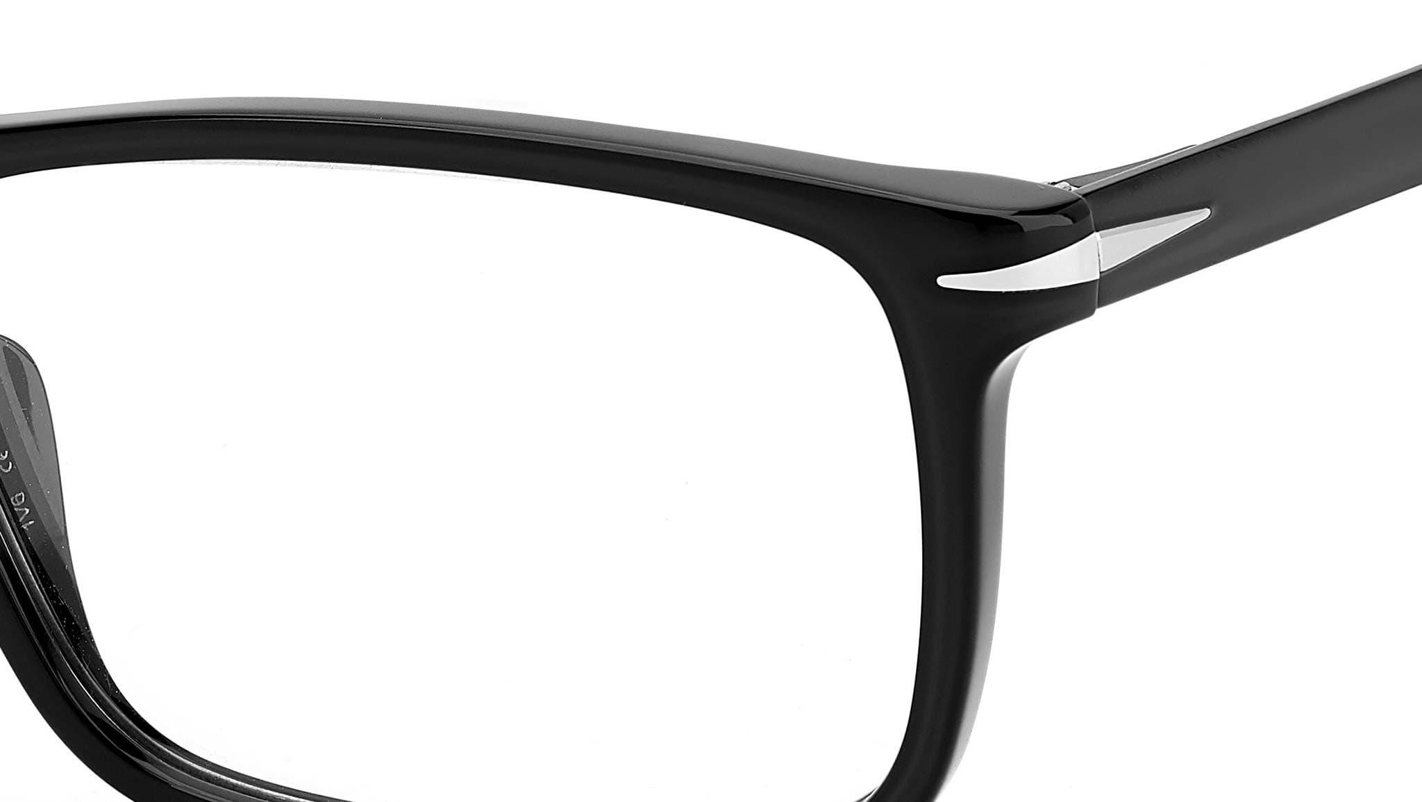 David Beckham DB 1095 0SUB 00 Eyeglasses Blk Mtblk 57mm 3