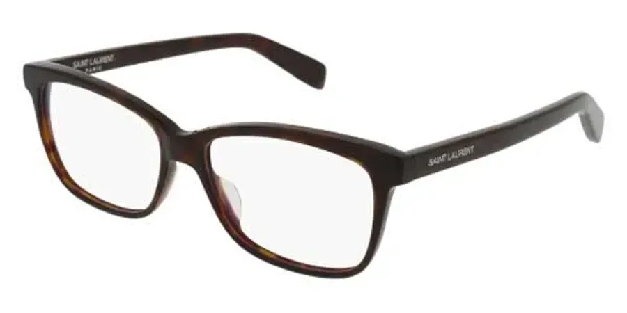 Saint Laurent SL170 002 Eyeglasses Havana 54mm Unisex