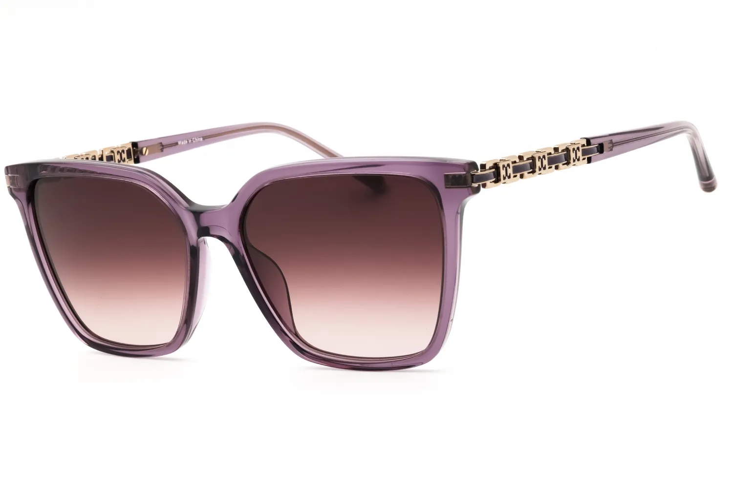 Escada SESD96 0916 Sunglasses Shiny Purple 54mm Women