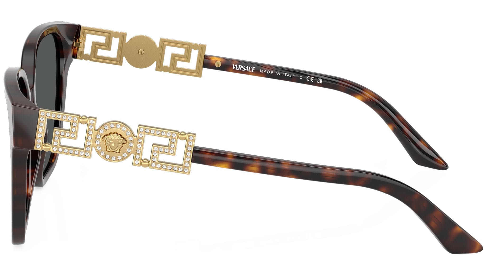 Versace 0VE4471B 108/87 Sunglasses Tortoise 56mm Women 3