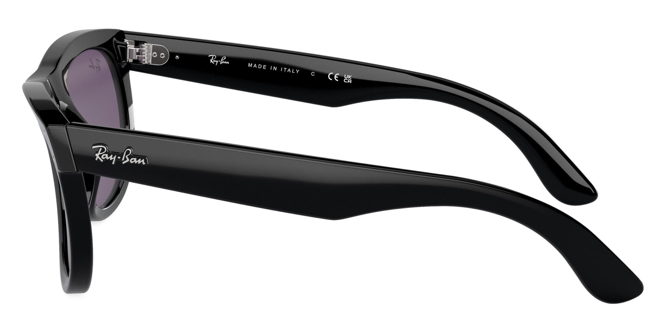 Ray-Ban RBR0502S WAYFARER REVERSE 6677/1A Sunglasses Black 53mm Women 3