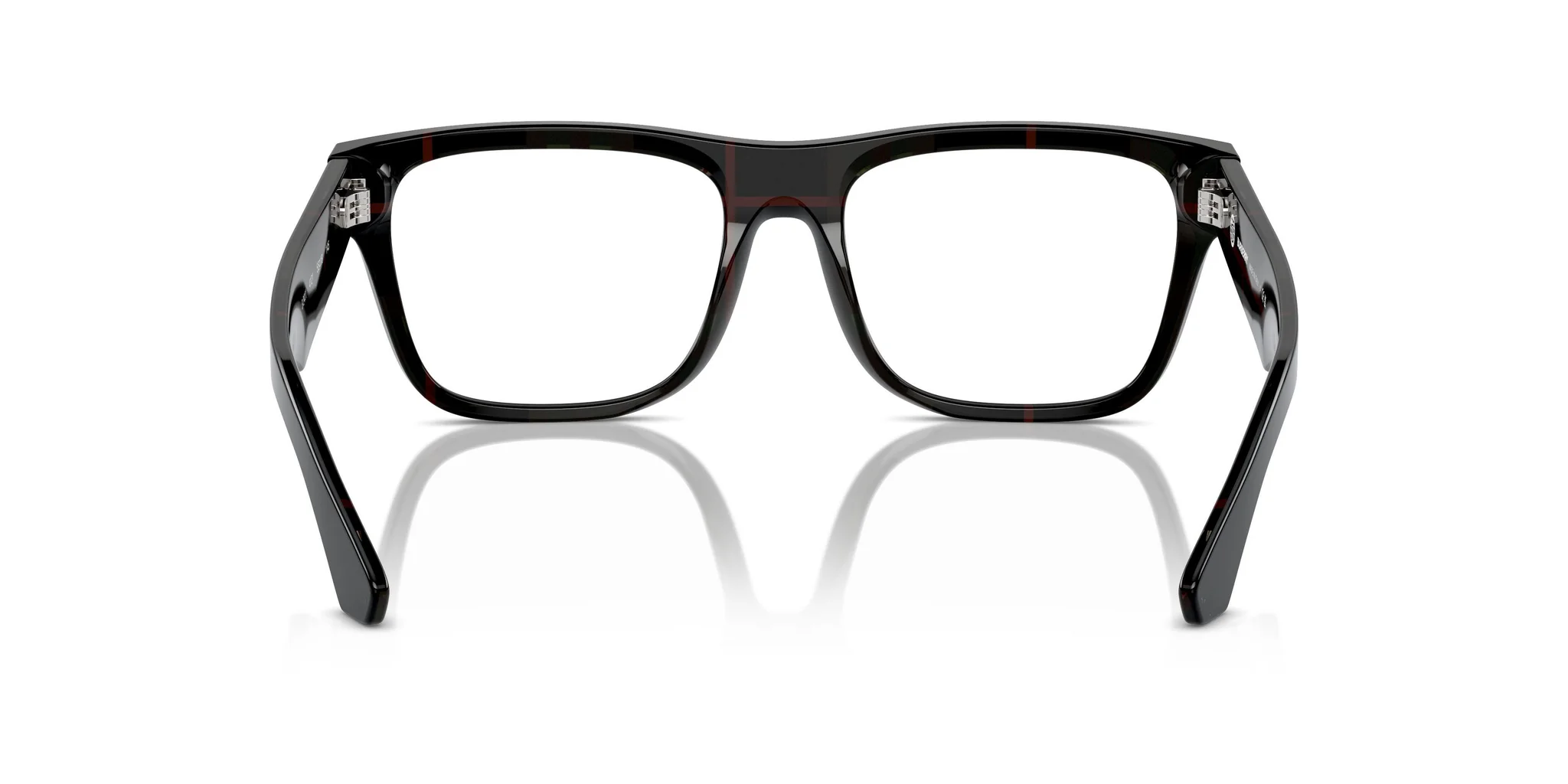 Burberry 0BE2411 4121 Eyeglasses Black On Vintage Checkered 53mm Men 4