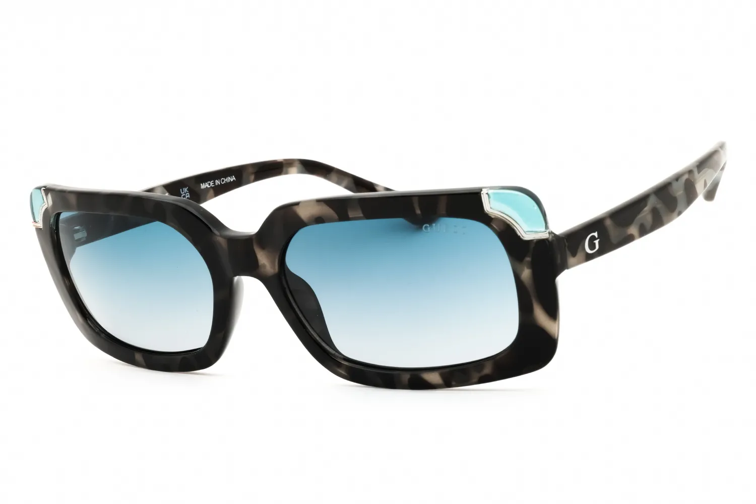 Guess GU7841 89W Sunglasses Turquoise 59mm Women