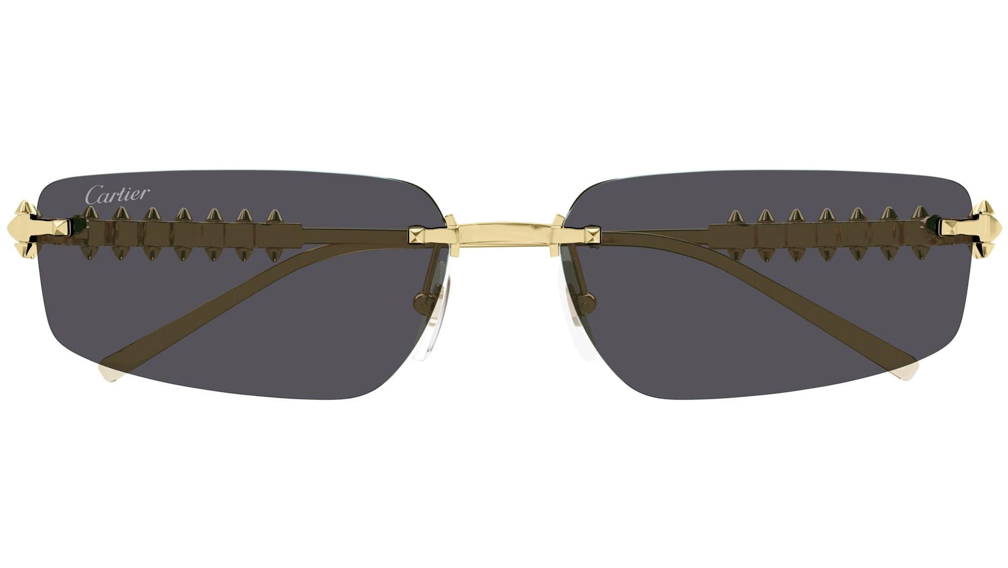 Cartier CT0544S 002 Sunglasses Gold 58mm Unisex 3