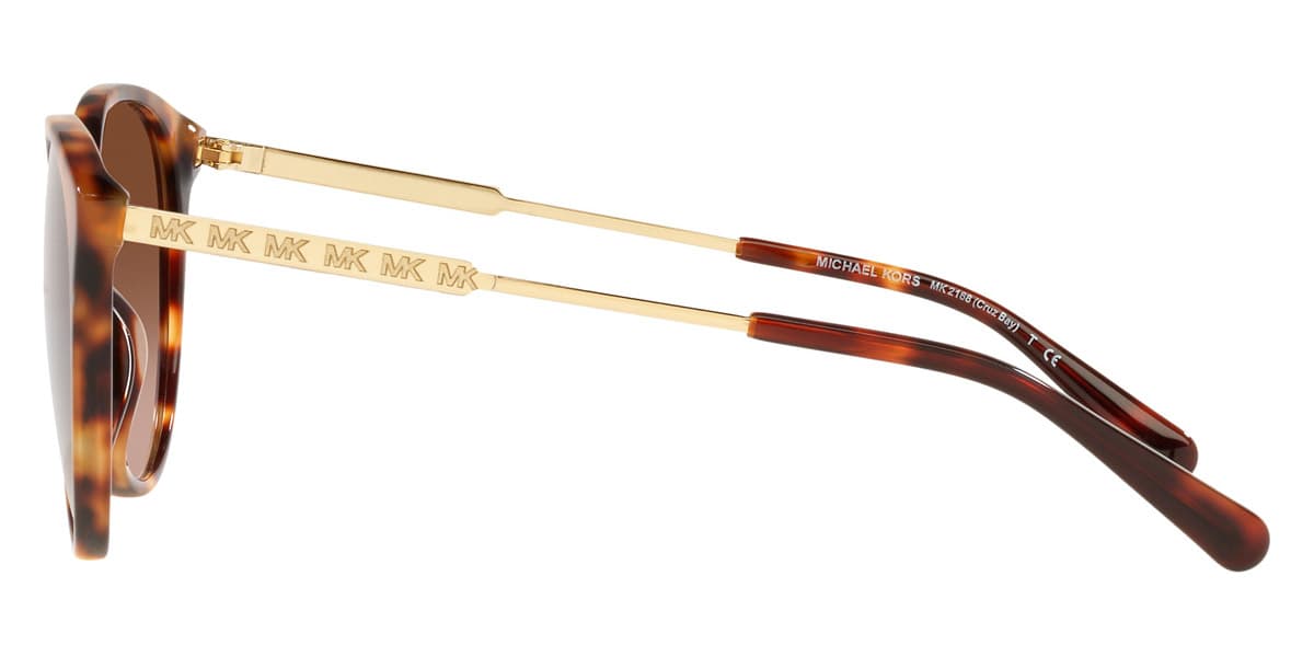 Michael Kors MK2168 Cruz Bay 39043B Sunglasses Brown 56mm Women 3