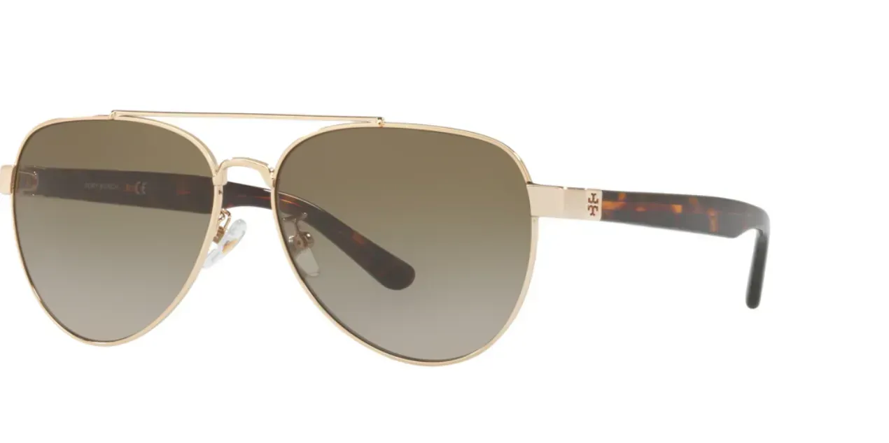 Tory Burch TY6070 327213 Sunglasses Gold 55mm Women