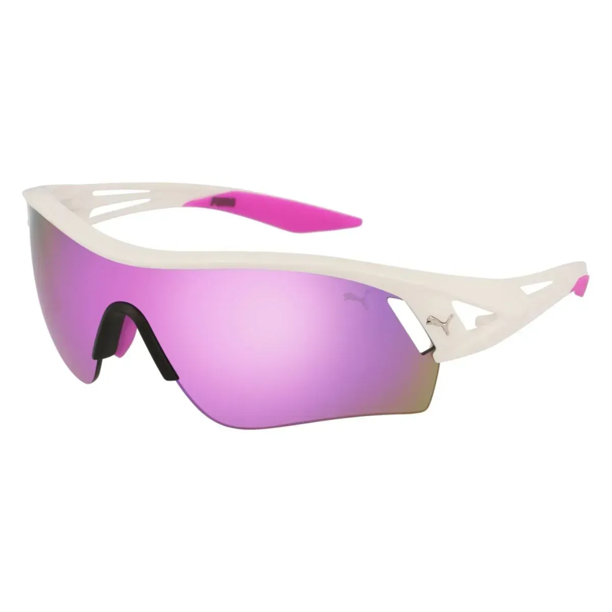Puma PU0090S 013 Sunglasses White 99mm Men