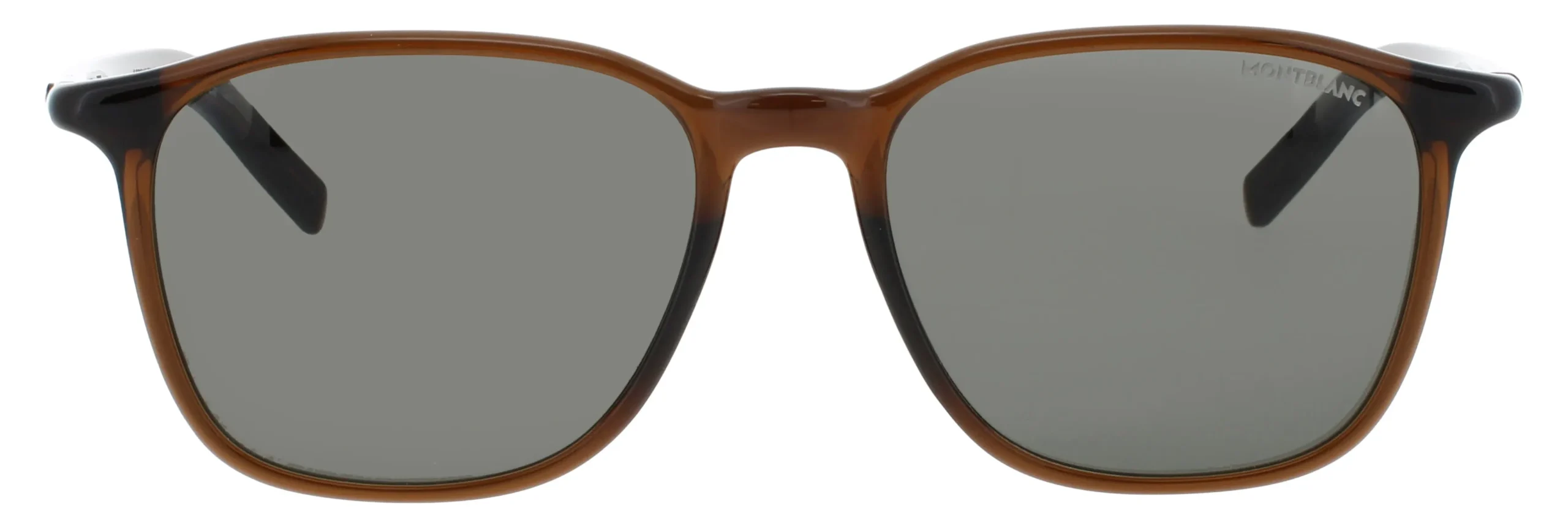Montblanc MB0325S 003 Sunglasses Brown 53mm Men 2