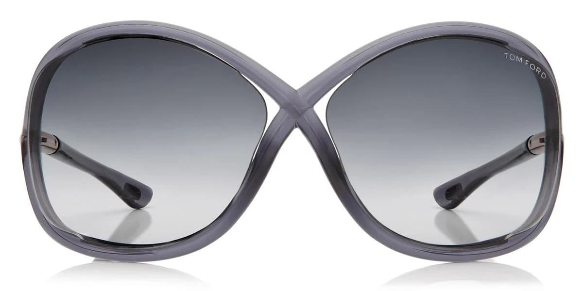 Tom Ford FT0009 0B5 Sunglasses Grey 64mm Women 2