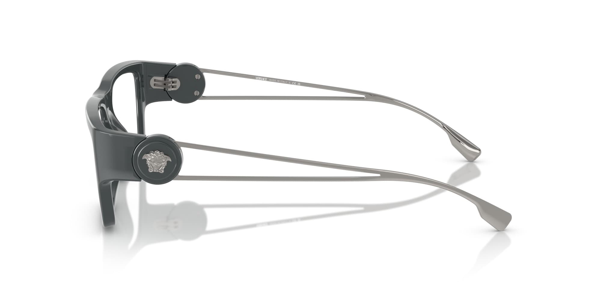 Versace MOD.3359 5477 Eyeglasses Gray 56mm Unisex 3