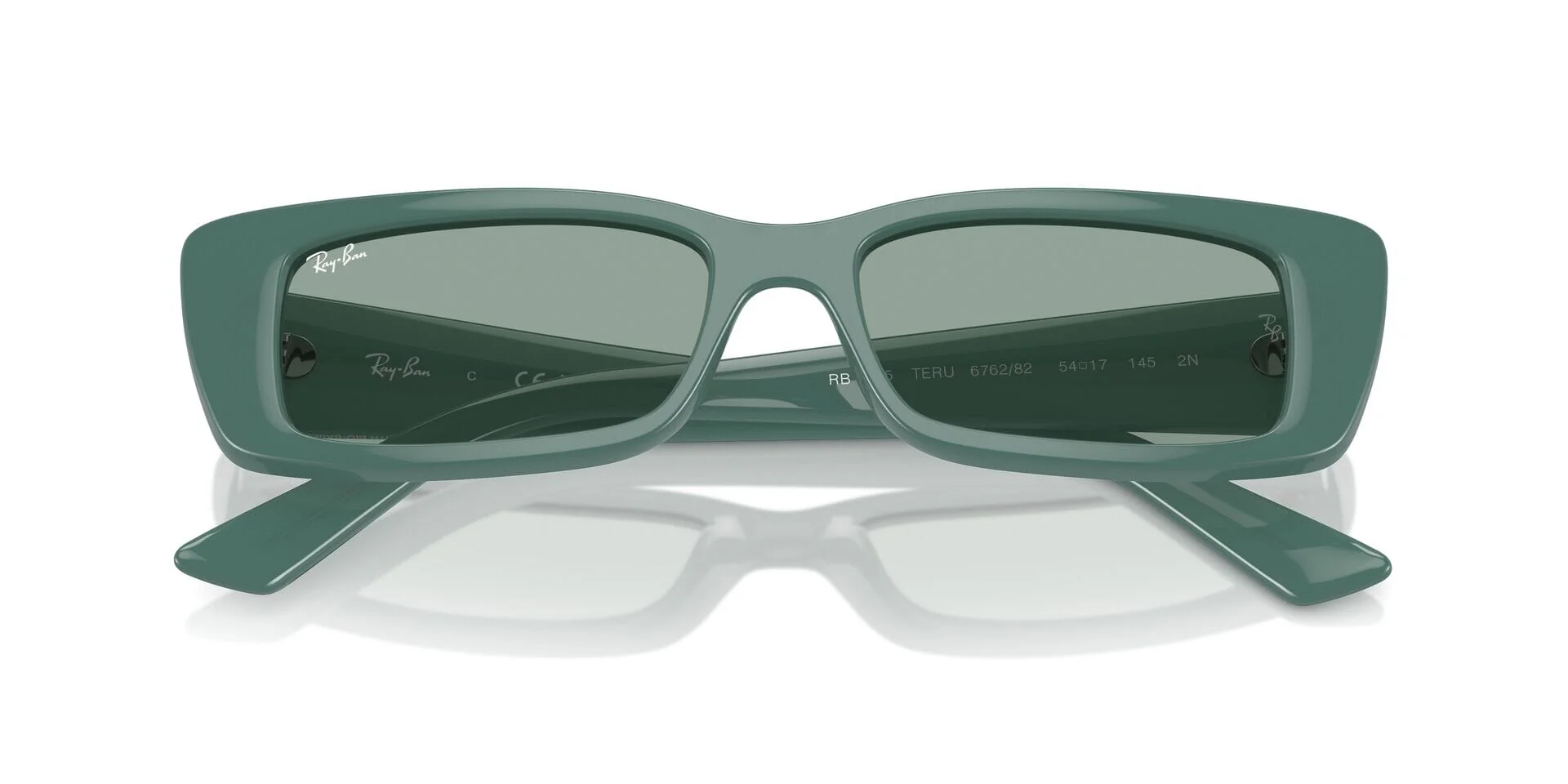 Ray-Ban RB4425 TERU 6762/82 Sunglasses Green 54mm Unisex 5