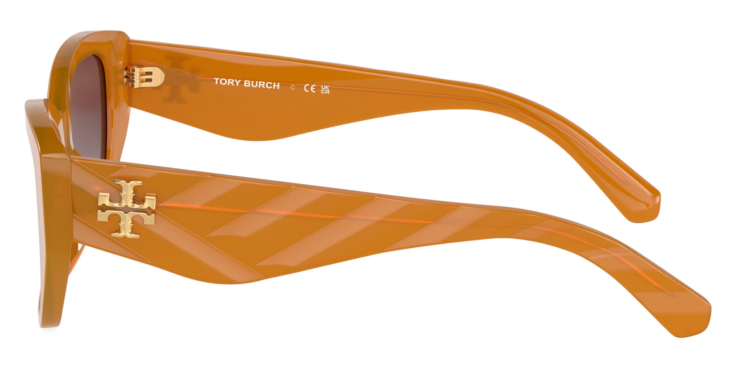 Tory Burch TY7196U 19586K Sunglasses Milky Brown 53mm Women 3