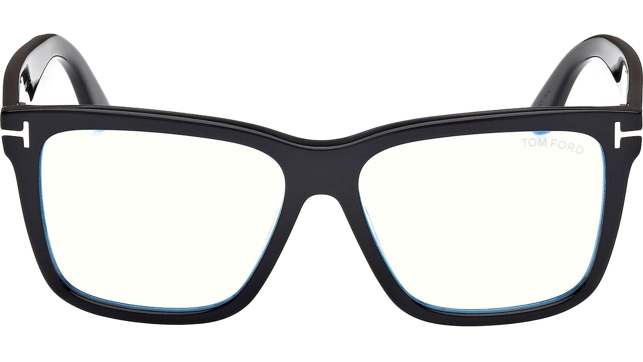 Tom Ford FT6069-B 001 Eyeglasses Shiny Black 54mm 2