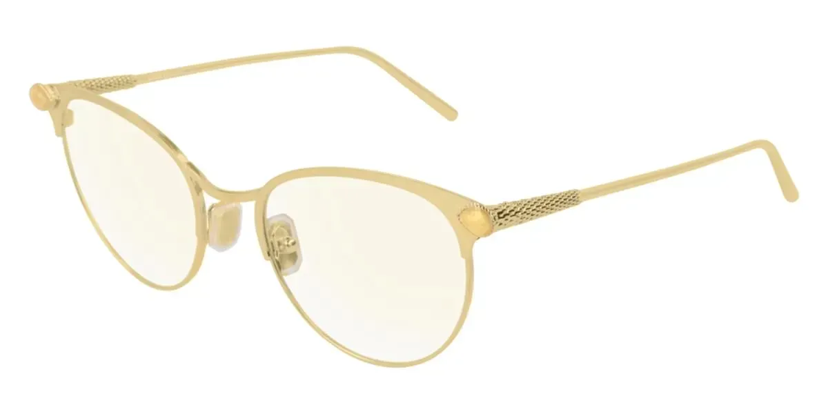 Boucheron BC0066O 002 Eyeglasses Yellow 52mm Women