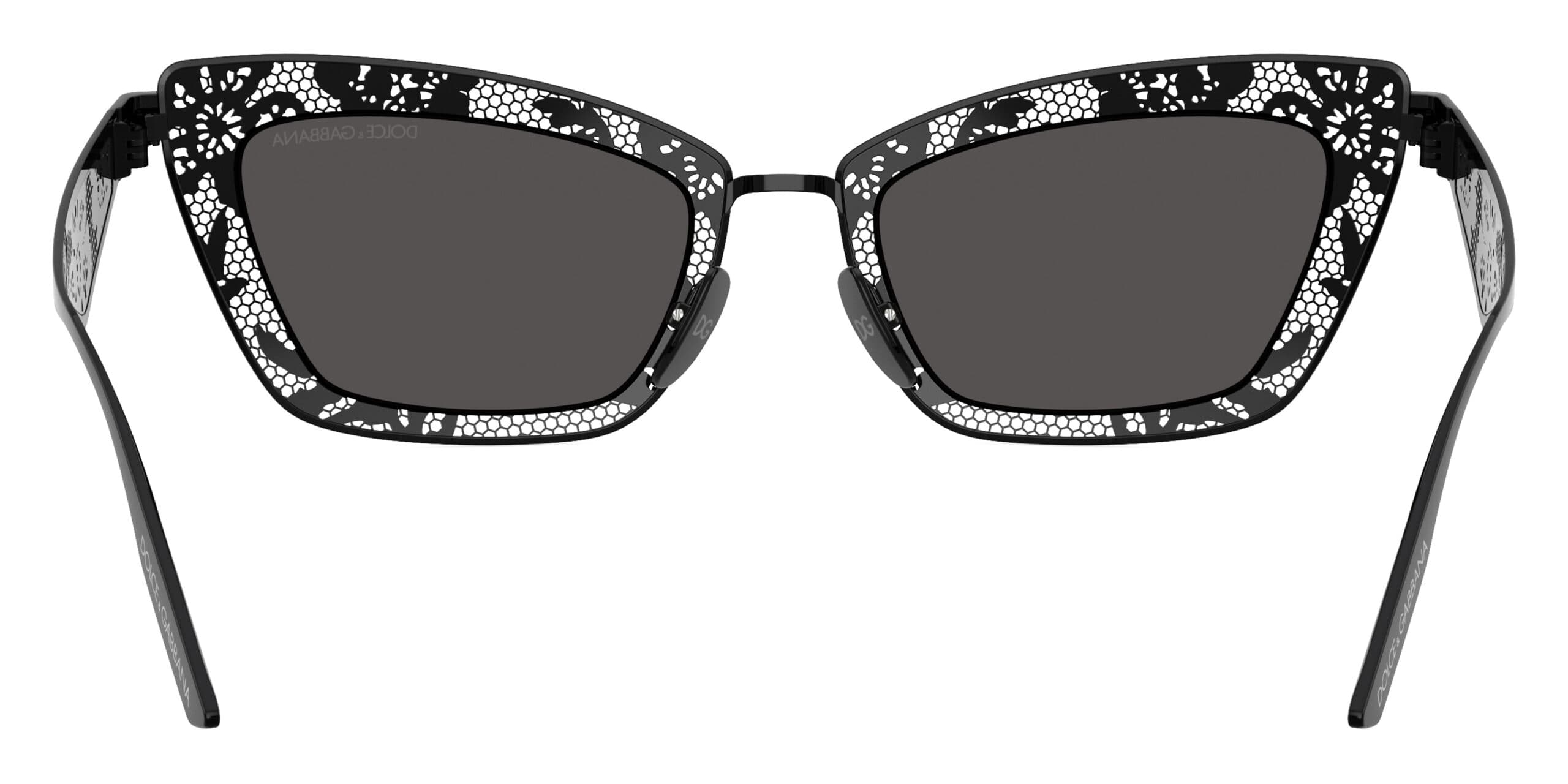 Dolce & Gabbana DG2311 0187 Sunglasses Black 51mm Women 4