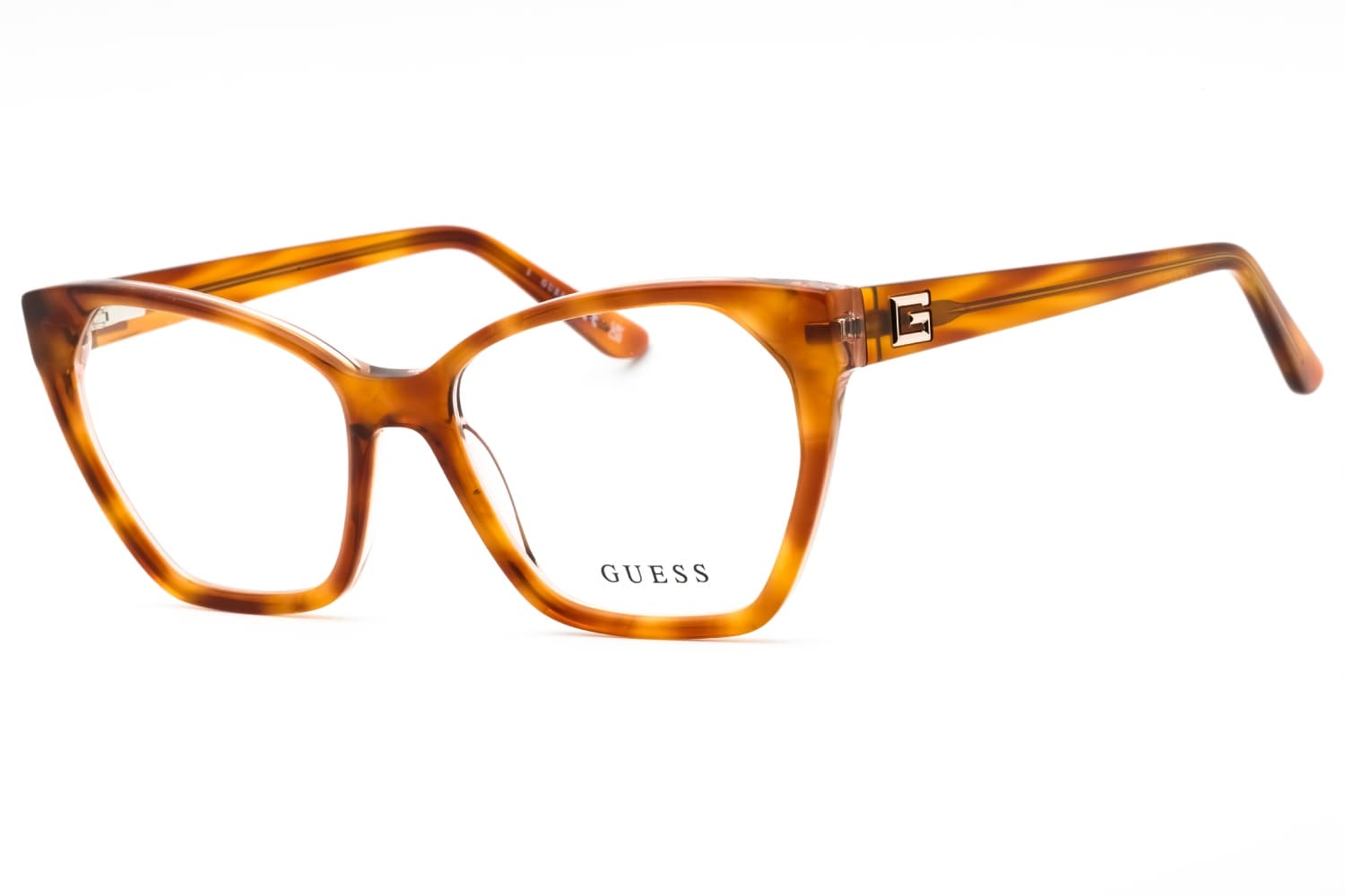Guess GU50158 053 Eyeglasses Blonde Havana 53mm Women