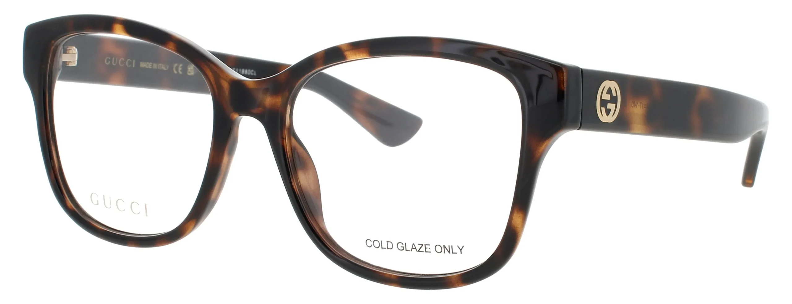 Gucci GG1340O 002 Eyeglasses Havana 54mm Women