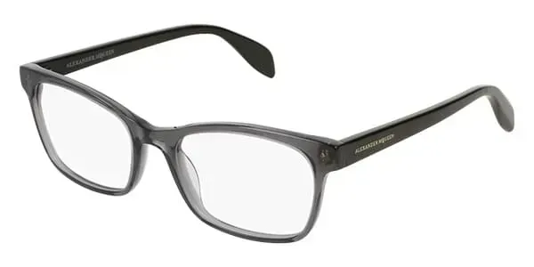 Alexander McQueen AM0149O 005 Eyeglasses Grey 54mm Women