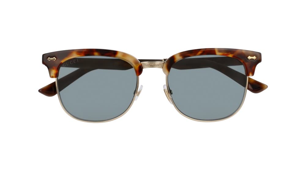 Gucci GG0051S 002 Sunglasses Havana Gold 52mm Unisex