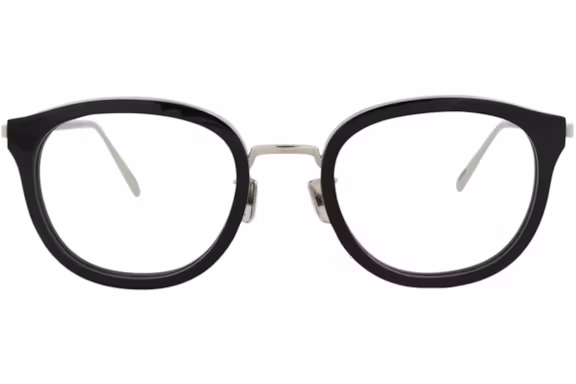 Berluti BL50008U 001 Eyeglasses Black 52mm Unisex 2