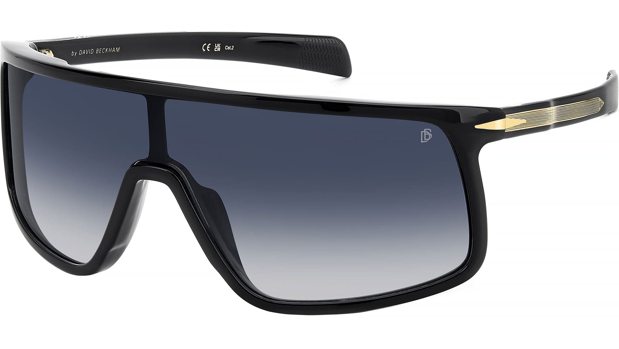 David Beckham 99/VISOR 2M2 Sunglasses Black 99mm Men