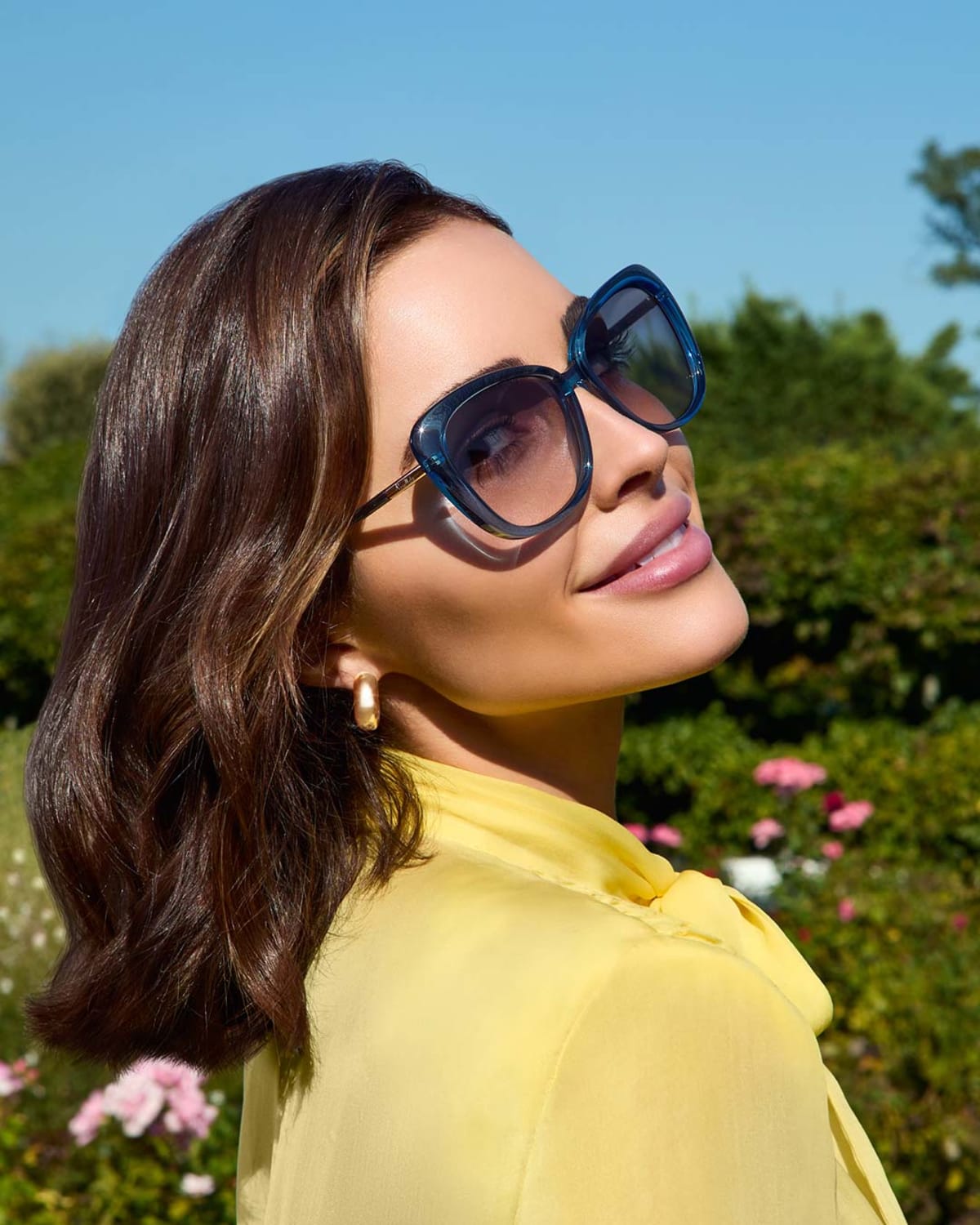 Pomellato sunglasses campaign photo Pomellato sunglasses campaign photo