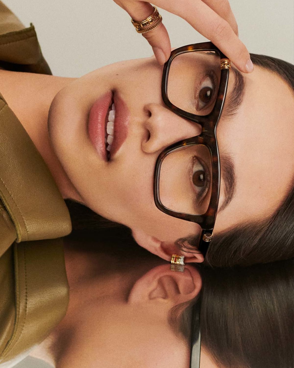 Boucheron eyeglasses campaign photo Boucheron eyeglasses campaign photo