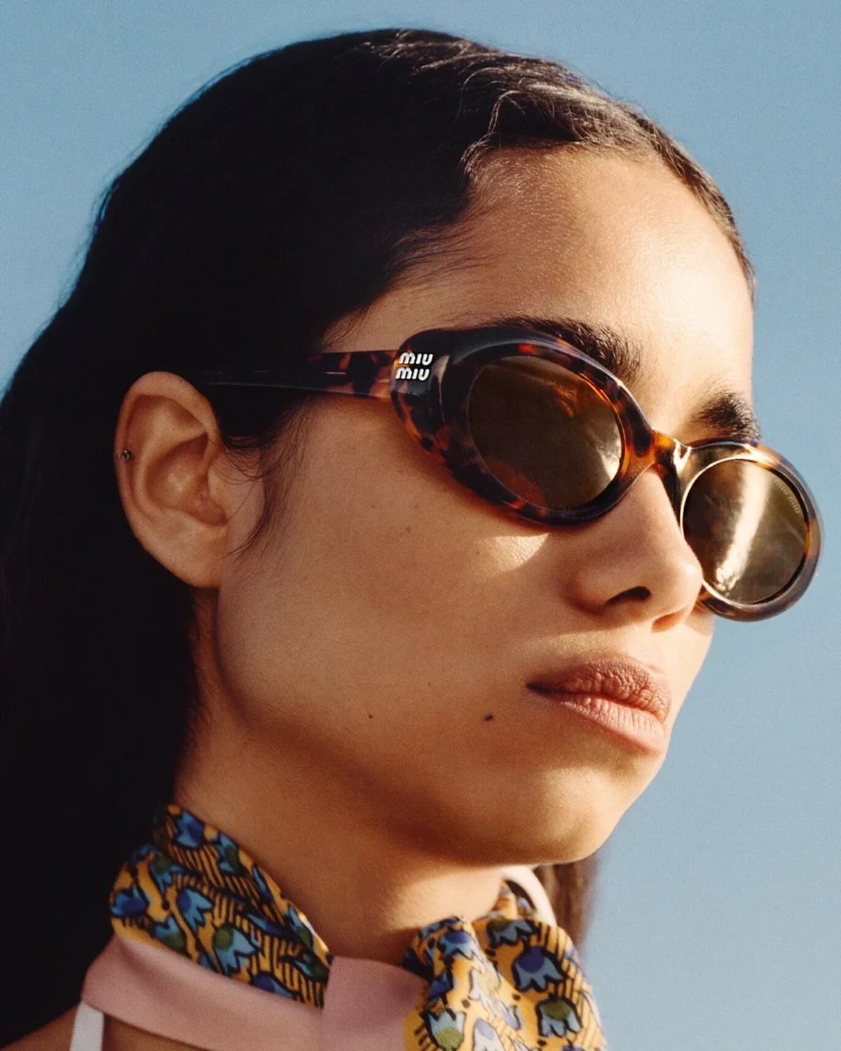 Miu Miu sunglasses campaign photo Miu Miu sunglasses campaign photo
