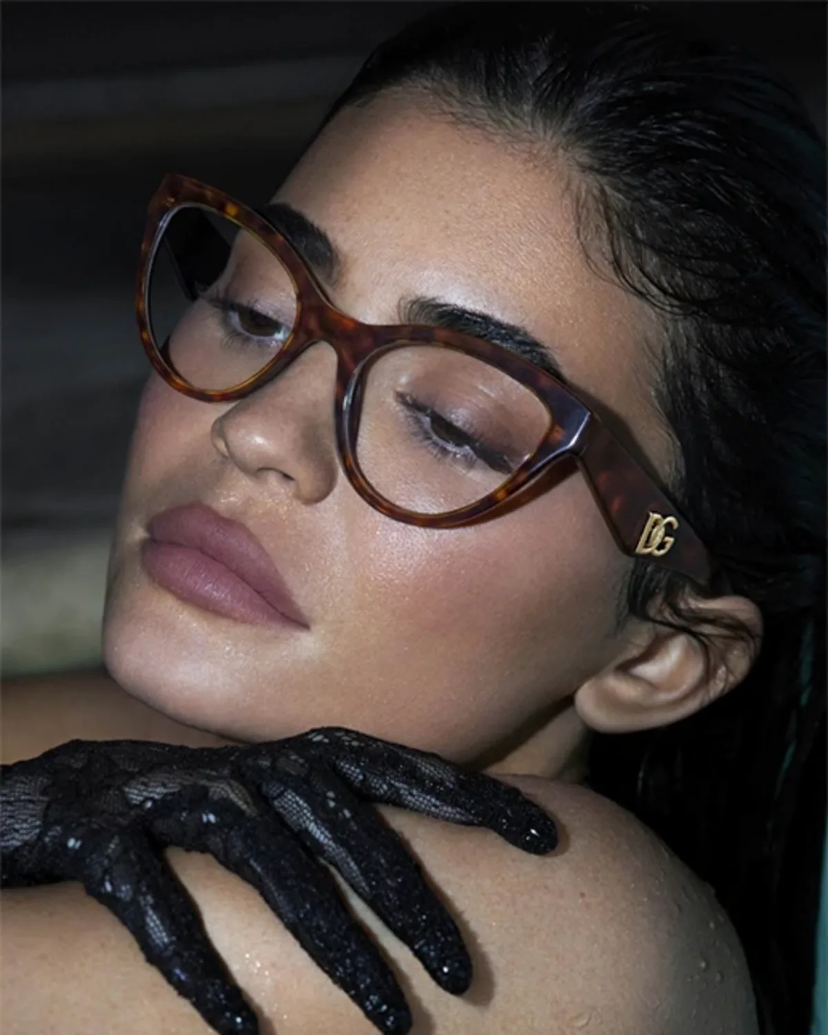 Dolce & Gabbana eyeglasses campaign photo Dolce & Gabbana eyeglasses campaign photo