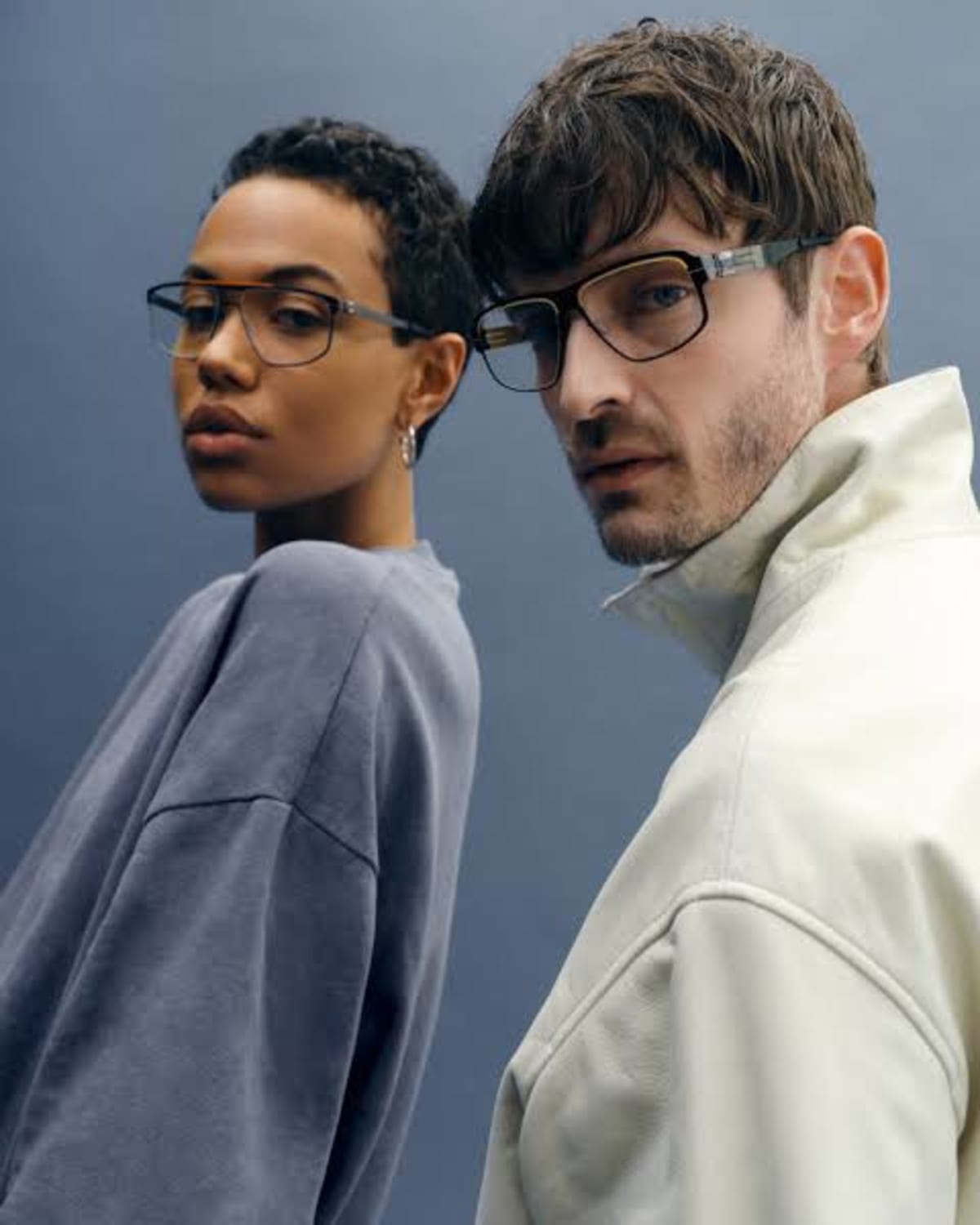 ic! berlin eyeglasses campaign photo ic! berlin eyeglasses campaign photo