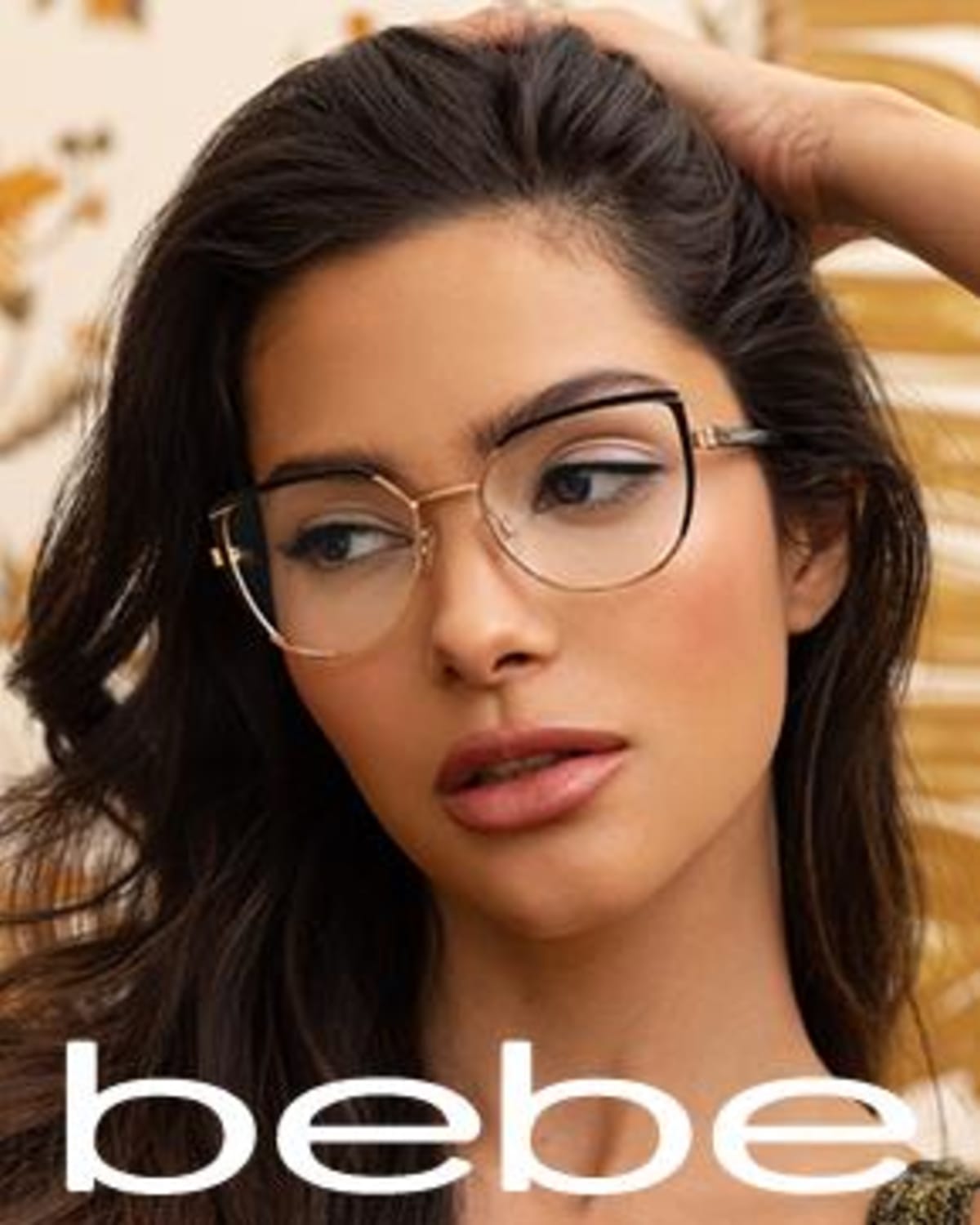 Bebe eyeglasses campaign photo Bebe eyeglasses campaign photo