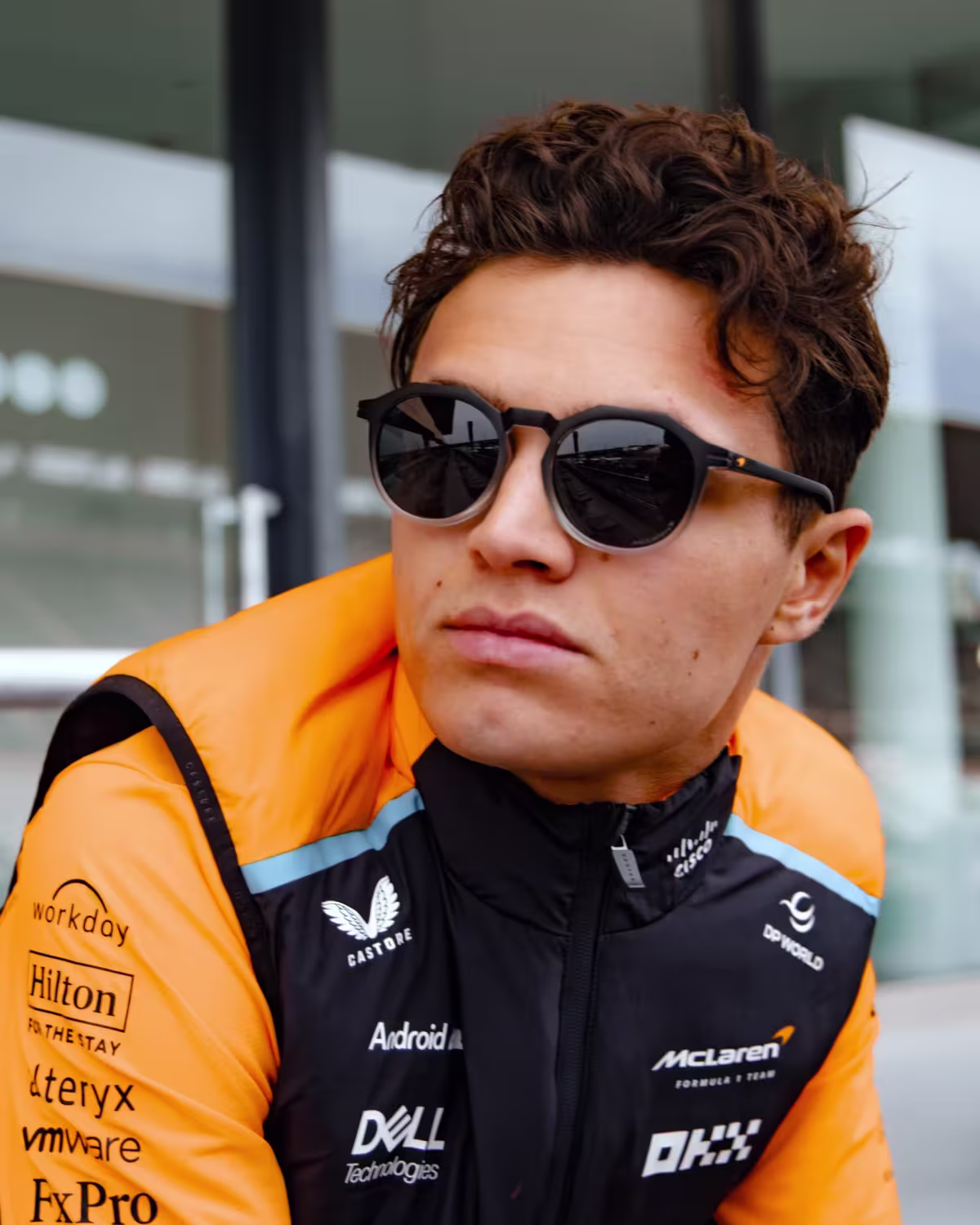 McLaren sunglasses campaign photo McLaren sunglasses campaign photo