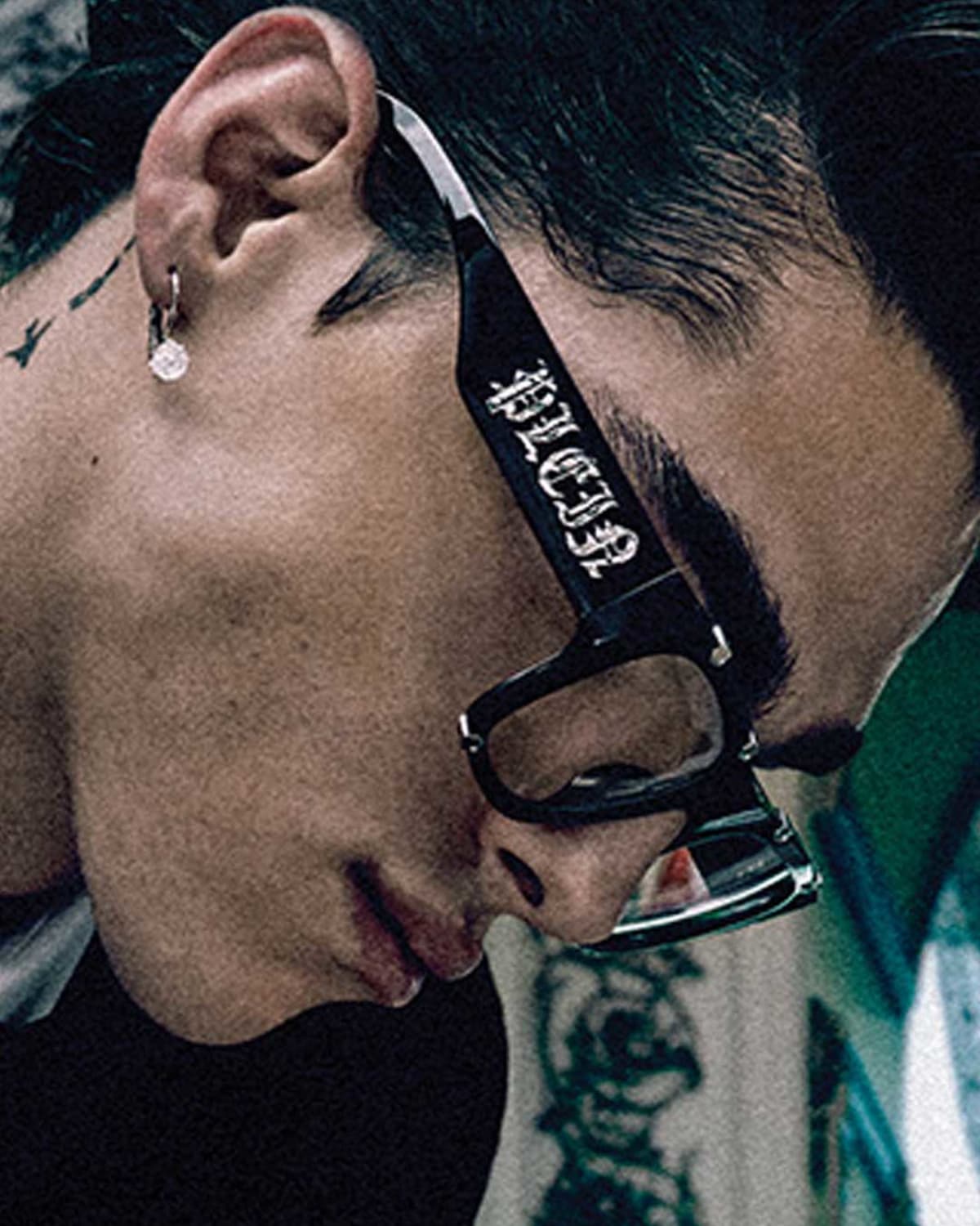 Philipp Plein eyeglasses campaign photo Philipp Plein eyeglasses campaign photo