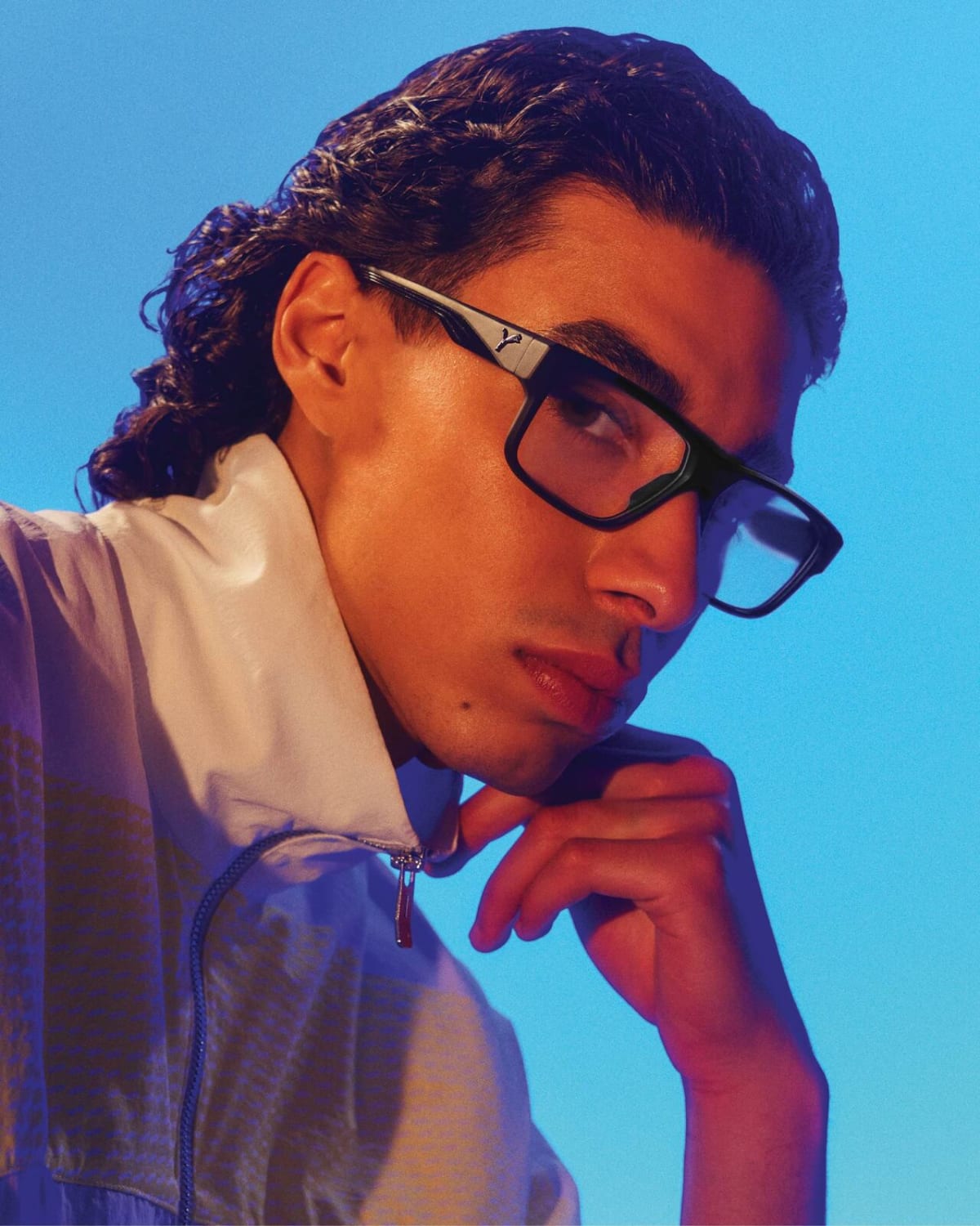 Puma eyeglasses campaign photo Puma eyeglasses campaign photo