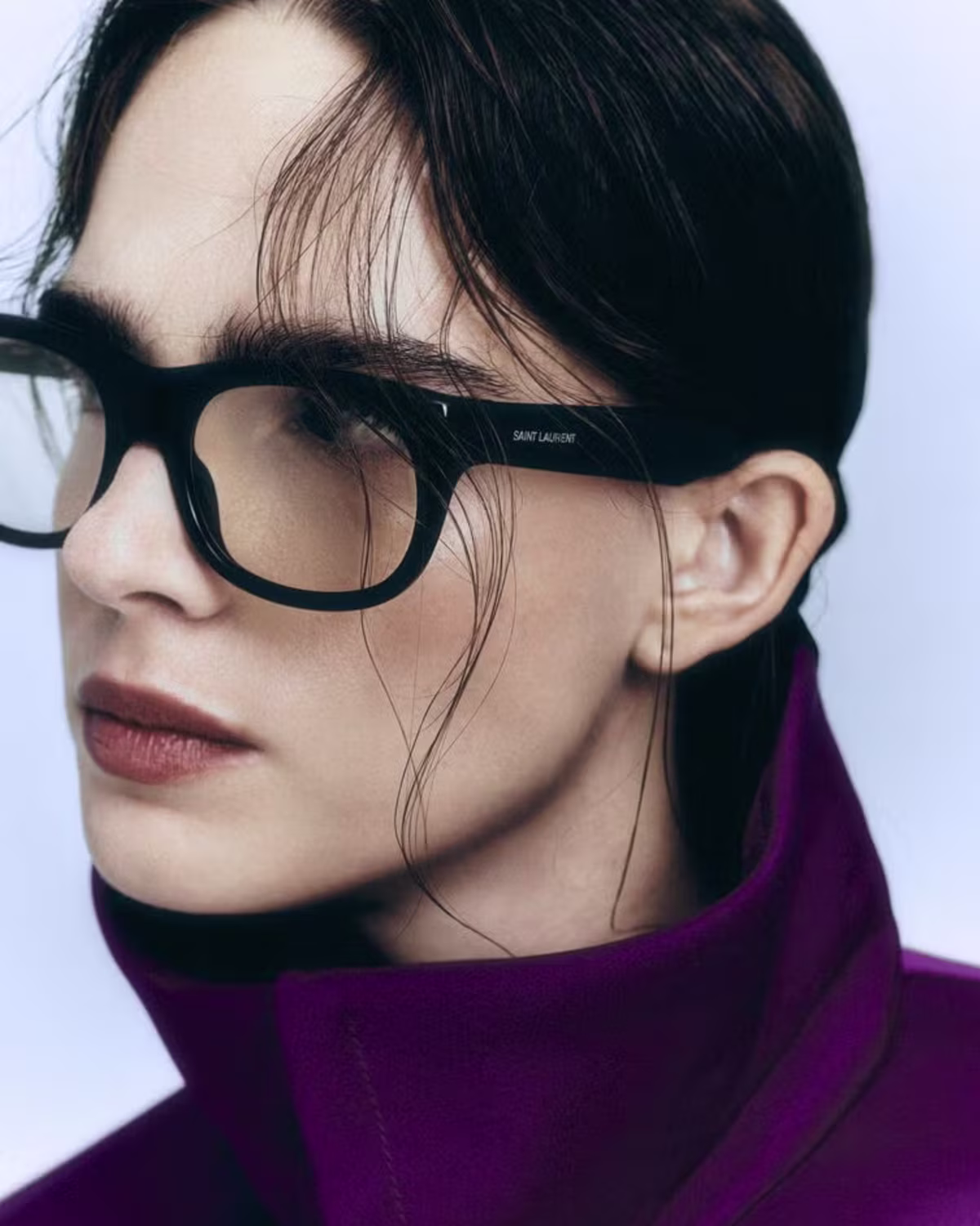 Saint Laurent eyeglasses campaign photo Saint Laurent eyeglasses campaign photo