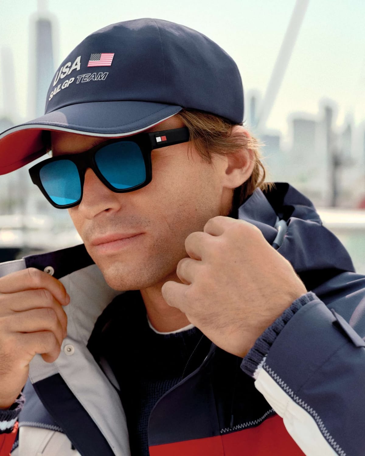 Tommy Hilfiger sunglasses campaign photo Tommy Hilfiger sunglasses campaign photo