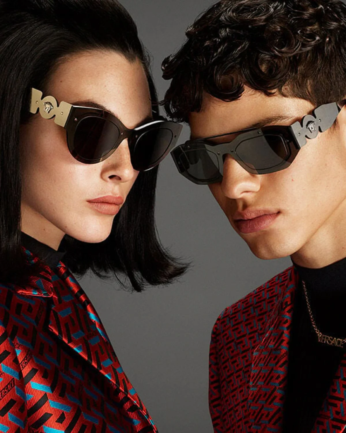Versace sunglasses campaign photo Versace sunglasses campaign photo