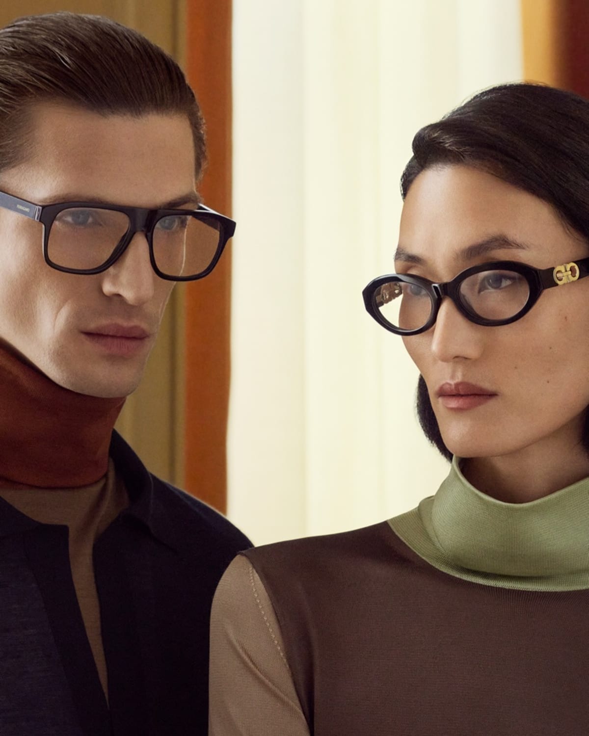 Salvatore Ferragamo eyeglasses campaign photo Salvatore Ferragamo eyeglasses campaign photo